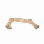 Hračka pro psa lano s uzly sisal + bavlna 37cm