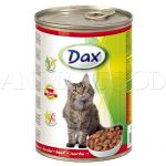 DAX Cat kousky - hovězí 415g