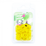 Kroužky E-Z Elastic Ring průměr 8mm žluté 50ks