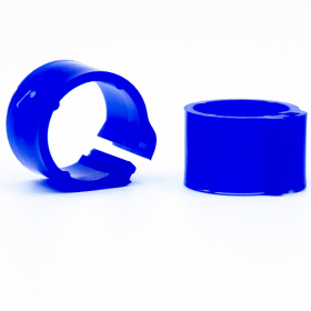 Kroužky E-Z Clip Ring průměr 8mm modré