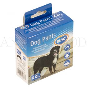 Hárací kalhotky pro psy XXL 60-70cm černé