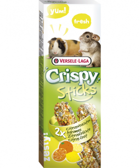 VERSELE-LAGA Crispy Sticks Guinea Pigs - Chinchillas Citrus 110g