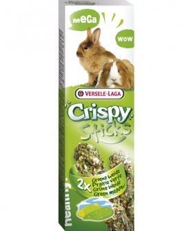 VERSELE-LAGA Crispy Sticks Rabbits - Guinea Pigs Green Meadow 140g