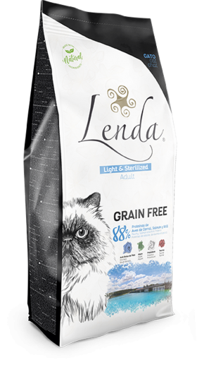 Lenda CAT Adult Light & Sterilized 2kg