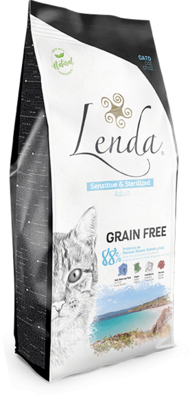 Lenda CAT Adult Sensitive & Sterilized 2kg