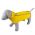 Pláštěnka pro psa Reflective L/ 60cm žlutá