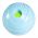 Hračka Gumový míček Giggle Bulby 12,8cm modrá